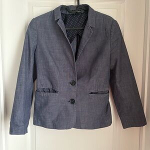Express Navy Women's Blazer - Size 4